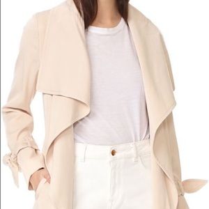 Club Monaco Cream Trench